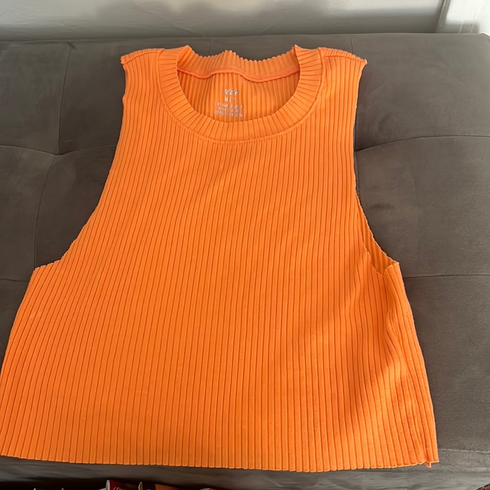 Aerie Orange Crop Top